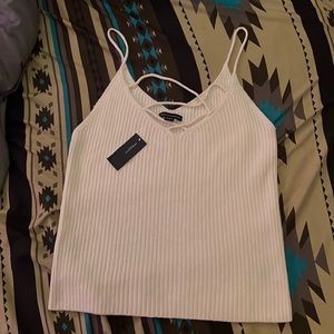 American eagle cream color tank top extra large